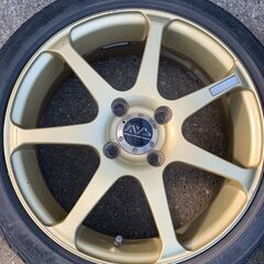 【売約済】YOKOHAMA(ヨコハマ) AVS model7 15インチ　5.5J off+44 pcd100/4H