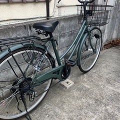 26インチ　自転車　5段変速　美車