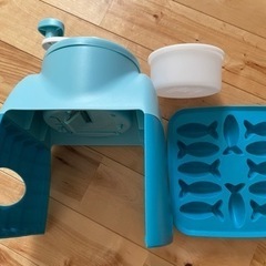 受付停止！手動かき氷機&IKEAお魚製氷皿