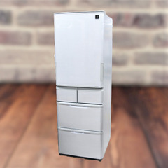 冷蔵庫　412L　5ドア　シャープ　SJ-P411D-H　リユース品