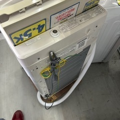 配達可【洗濯機】【アクア】4.5K 2021年製☆6ヶ月保証付き クリーニング