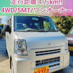 5MT/4WD/エヴリィバン★４万km/ワンオーナー★車検付き/...