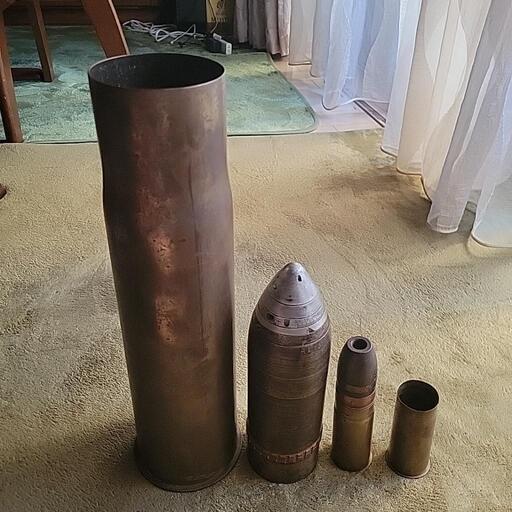 旧日本軍本物薬莢4点セット譲ります。