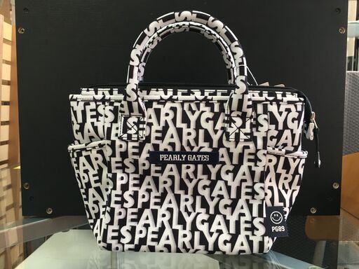 (k)パーリーゲイツ ハンドバッグ PEARLY GATES 幅33cm奥行12cm高さ30cm 美品 説明欄必読