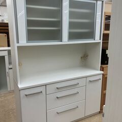 【値下げしました!!】松田家具 2面レンジボード 収納 スチーム...