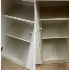 UGGムートンブーツ-【値下げしました!!】松田家具 2面レンジボード 収納 スチームオーブン対応 モイス ホワイト 白系 No.75● ※現金、クレジット、ぺイペイ、スマホ決済対応※