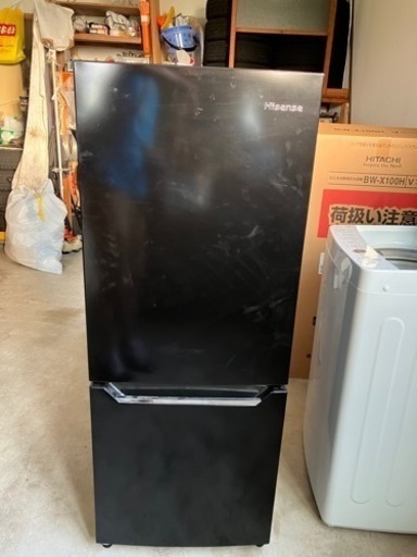 ハイセンス2ドア冷凍冷蔵庫150L