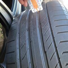 バリ山美品☆18年製 ベンツ純正タイヤホイール GLA等 コンチネンタル SUV用