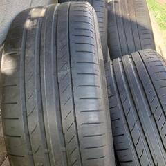 バリ山美品☆18年製 ベンツ純正タイヤホイール GLA等 コンチネンタル SUV用