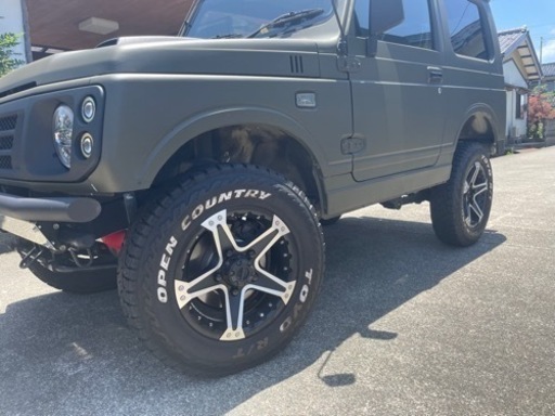 ジムニー ja22 TOYO オープンカントリー 185/85 16 5.5J - タイヤ  