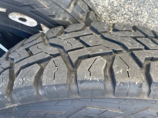 ジムニー ja22 TOYO オープンカントリー 185/85 16 5.5J - タイヤ  