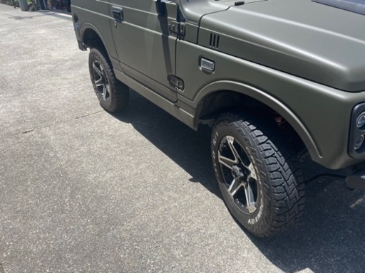 ジムニー ja22 TOYO オープンカントリー 185/85 16 5.5J - タイヤ  