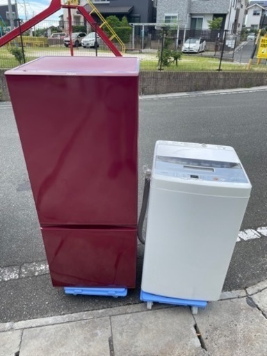 愛知近郊配送無料　激安　早い者勝ち　一人暮らし　単身向け　新生活　冷蔵庫・洗濯機セット