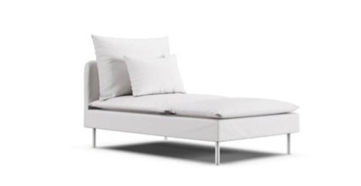 【今週末まで】ソーデルハムン　1人掛け用　寝椅子　IKEA