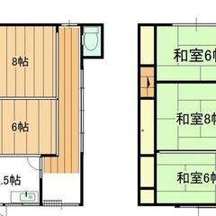 沼津駅9分戸建⭐️ペット可⭐️DIY間取り変更自由　ペット可