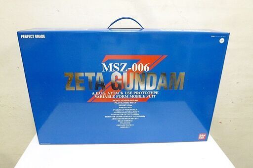 未組立　ガンプラ　ガンダムプラモデル　PG1/60スケール　MSZ-006　機動戦士Zガンダム　ゼータガンダム　WAVE　BIDER　MODE　MOBILE　SUIT　MODE