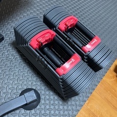 4WD 可変式ダンベル 20kg / 40kg アジャスタブルダンベル 2個セット 