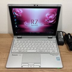 極美品・累積使用時間少＞　超軽量/Panasonic CF-RZ6８GB/SSD256 /i5 office Win11 極美品・累積使用時間少＞ 超軽量/Panasonic CF-RZ68GB/SSD256 /i5