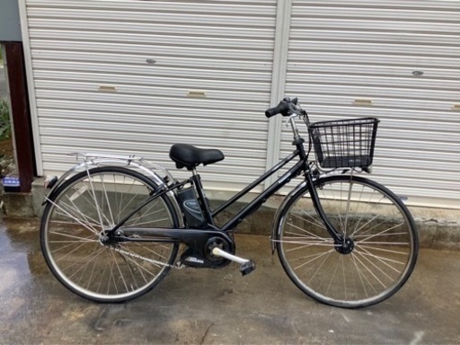 137 パナソニック新機種電動アシスト自転車viviDX city27インチブラック