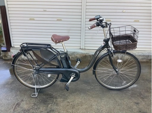 139 ヤマハ最新機種電動アシスト自転車pas wity26インチマッドブラックアルミ