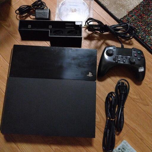 委託品　SONY  PS4   ハイパークーリングファンターボ・ゲーミングヘッドホン・ゲームソフト付　CUH-1000A