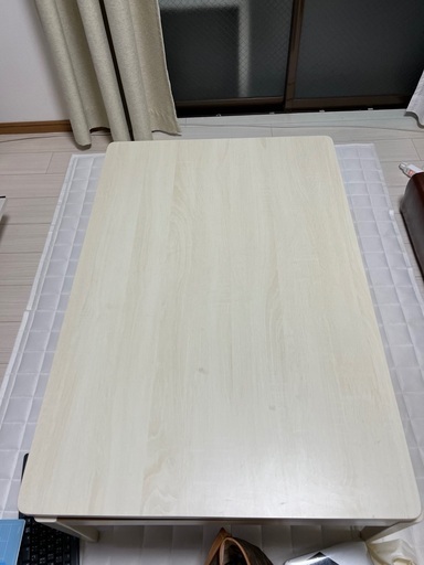 Francfranc カルム こたつテーブル2 L ホワイト 1050×700