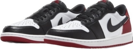スニーカー Nike Air Jordan 1 Retro Low OG Black Toe