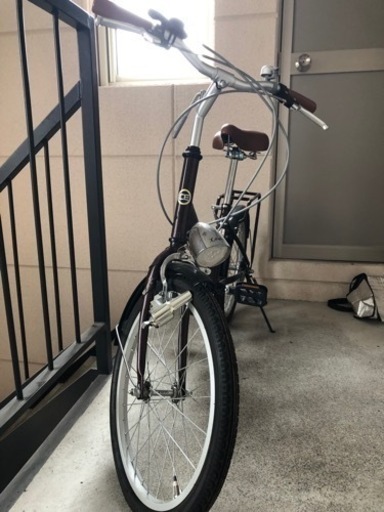 ほぼ未使用　折りたたみ自転車
