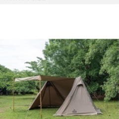 キャンプ　タラスブルバ  ワンサイドフォークTC   パップテント