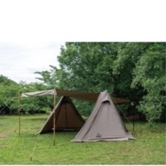 キャンプ　タラスブルバ  ワンサイドフォークTC   パップテント