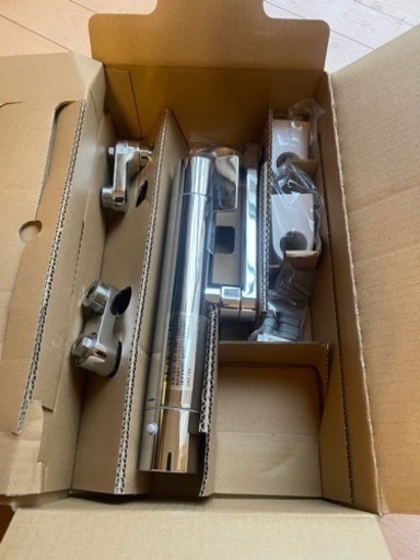 TBV03401J浴室用 壁付サーモスタット混合栓 サーモスタットシャワー金具
