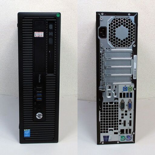 メモリ16GB+SSD 第4世代CPU搭載  ★ HP ProDesk 600 G1 SFF Core i5-4590(3.3GHz/4コア) メモリ16GB SSD256GB DVD-RW メモリ16GB+SSD 第4世代CPU搭載 ☆ HP ProDesk 600 G1 SFF Core i5