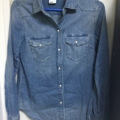 No.550  H&M  レディースデニムシャツ