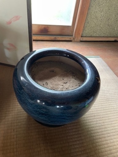 火鉢レトロ灰付き