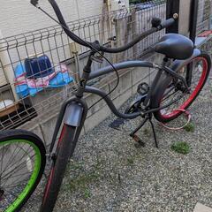完売【自転車】ビーチクルーザー『Type-X』