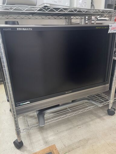 リサイクルショップどりーむ荒田店　No7927 液晶テレビ　３７型　シャープ　２００８年製　リモコン付き♪　動作確認OK♪　世界の亀山ブランド