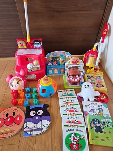 最終値下げ！アンパンマン(あんぱんまん）、しなぷしゅ、ノンタン、トイレ用踏み台