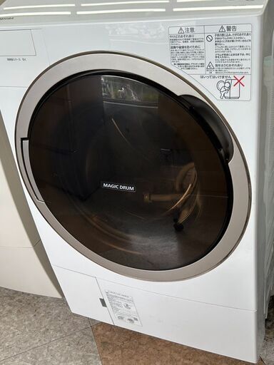 ジャンク品　TOSHIBA/東芝/11Kg/7Kgドラム式洗濯乾燥機/2015年式/TW-117X38396