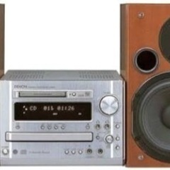DENON デノン CD/MD コンポ　オーディオ　スピーカー
