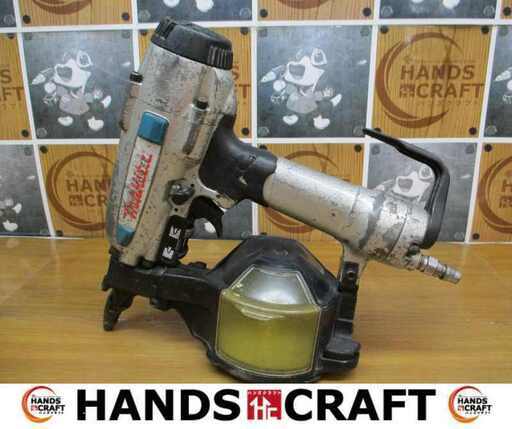 マキタ makita AN504 常圧釘打ち機 中古品 【ハンズクラフト宜野湾店】