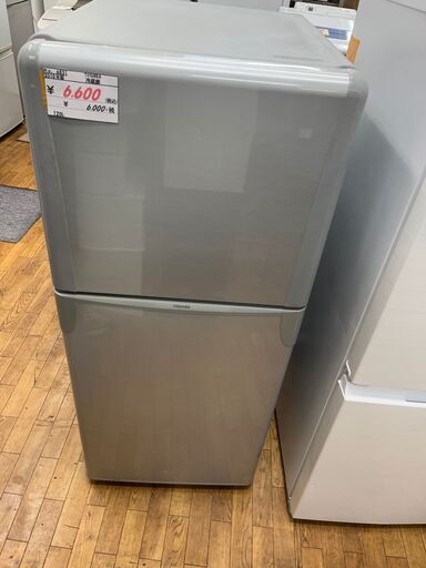 【リサイクルショップどりーむ鹿大前店】No.6831　冷蔵庫　TOSHIBA　120L　一人暮らし用　2010年製　超お買い得品