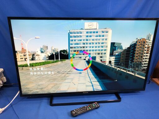 【動作保証あり】Panasonic VIERA 2018年 TH-43E300 43V型 液晶テレビ【管理KRT221】