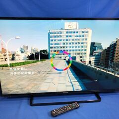 【動作保証あり】Panasonic VIERA 2018年 TH-43E300 43V型 液晶テレビ【管理KRT221】