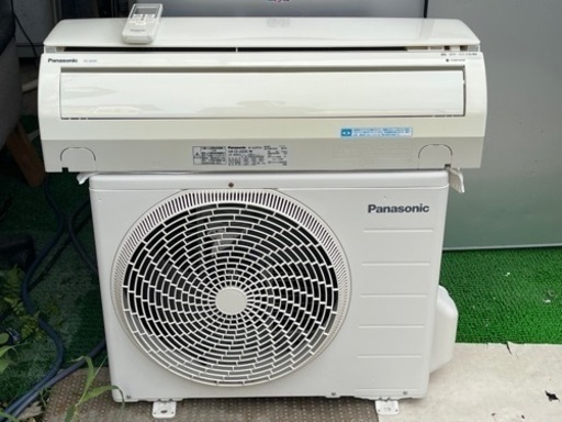 特価！！3ヶ月保証！！ ナノイー搭載！Panasonic CS-J223C-W 冷暖房エアコン！分解清掃済！