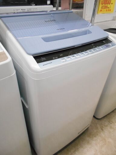 HITACHI　全自動洗濯機　BW-V70C　2019年製　7.0㎏