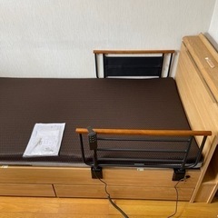 最終値下げ)ほぼ新品 電動ベッド(シングル)