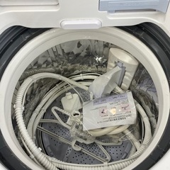 SHARP?ガラストップ?9kg洗濯機8362