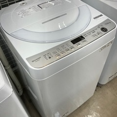 SHARP💛穴なし槽黒カビブロック💛7kg洗濯機