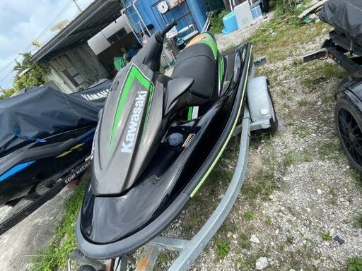 kawasaki　2018年式　ジェットスキー　トレーラーセット　630000円