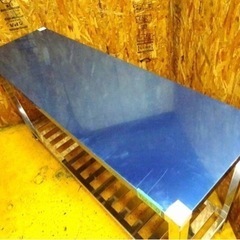 (1063-0) 新品 未使用 業務用 ステンレス 作業台 調理台 W1480D450H800 中古 厨房 飲食店 店舗 お引き取りも歓迎 大阪